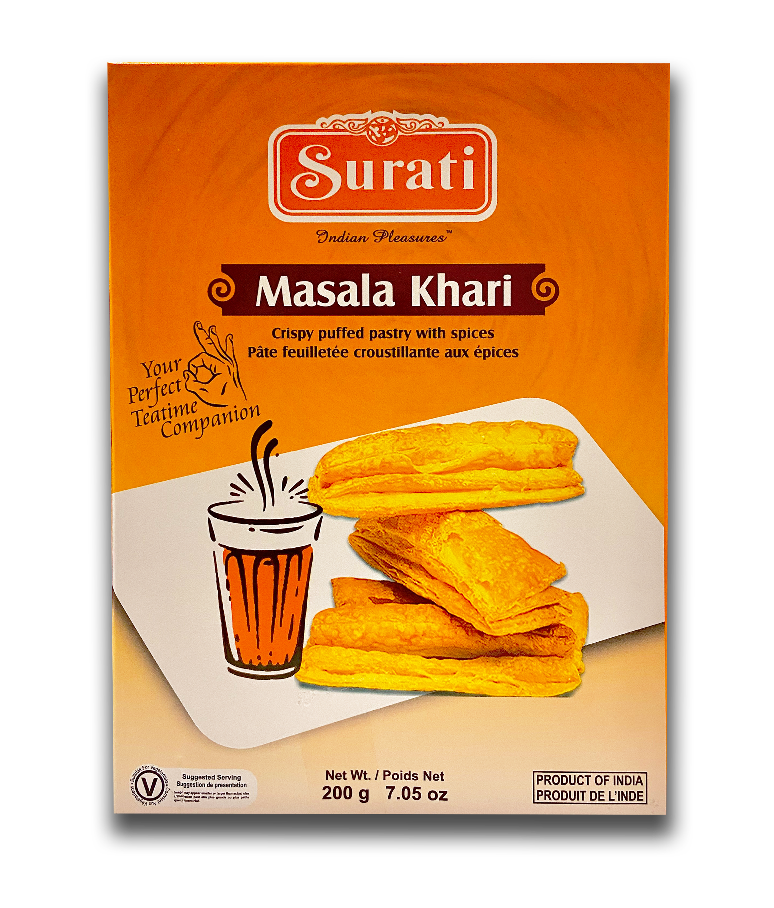 Khari (Masala) - 200g – Surati Snacks - Buy Indian Snacks & Sweets