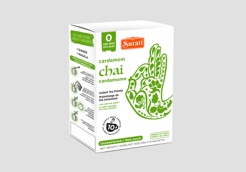 Unsweetened Cardamom Chai Instant Tea Premix